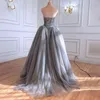 Robes de fête A-Line Tulle Prom Exquis Per perle à palet