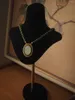Kolye Kolyeleri Denizkızı kabartmalı desenli vintage ortaçağ boncuklu kolye