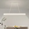 Kroonluchters Noordse moderne LED -hanglampen Withangende lampen voor accessoires Keuken Living Eetkamer Suspensie Luminaire Ontwerp Licht