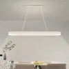 Candeliers Luces colgantes LED modernos Nordic Lámparas colgantes blancas para accesorios Cocina Viviente Comedor Suspensión Luminairia Luz