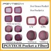 Кроншеты оригинал Pgytech Pocket 2/OSMO Pocket Filter CPL UV ND8/16/32/64 NDPL8/16/32/64 для DJI OSMO Pocket/Pocket 2 аксессуары