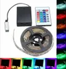 Pille çalışan LED şerit 3528 SMD 50cm 1m 2m Sıcak Beyaz RGB Su Geçirmez Esnek String7070775