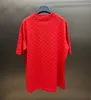 Mens Tshirts Round Neck broderad och tryckt Polar Style Summer Wear With Street Pure Cotton T-shirts Emwf