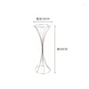 Party Decoration Metal Flower Stand Bouquet Plinths Iron Column Pillar Wedding Table Centerpieces Birthday Event Bakgrundsdekor 4 st