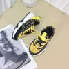 Scarpe da corsa per bambini con sneaker in pelle scamosciata per neonati rosa giallo giovani sale marino da esterno sneaker