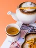 Fubry spodki 100 ml ceramiczna filiżanka kawy Zestaw herbaty Master Pure Ręcznie robione miski domowe biuro gospodarstwa domowego