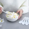 Disposable Flatware Mini Spoon Home Kitchen Clear Plastic Soup Cupons Toons For Jelly Ice Cream Dessert Apatetiz