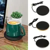 Halılar Çay Kahve Kahve Isıtıcı Pad USB Güç Suply Cup Tutucu Kupa Isıtıcı Isıtma Mat