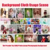 Pography Backdrop 40th Birthday Party Decoration Sliver Headboard Adult Theme Diamonds Background Banner For Po Studio 240411