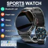 1,85 tum HD GPS Bluetooth Call Smart Watch Men Sports Fitness Tracker Heart Monitor 710mah Smartwatch för Xiaomi Android