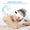 Massager degli occhi riscaldati con vibrazione musicale Bluetooth per rilassarsi Riduci a tensione Maschera per massaggio intelligente del sonno 240411