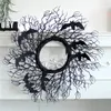 Декоративные цветы Хэллоуин Симуляция украшения гирлянда черная мертвая ветвь