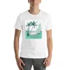 Herrpolos Green Beach T-shirt snabb torkning av anime kläder t skjortor för män pack