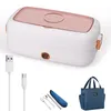 Dinnerware USB EU Plug Electric Lunch Box Portable Heater School Picnic Office 220V Heating Warmer Container 5V 12V 24V Car Truck