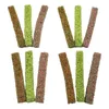 Decorative Flowers Miniature Shrub Strips Static Vegetation Groups Bush Model Scenery Grass Tufts Garden Decoration For DIY