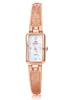 recém -chegados Designers Smooxy Novo Estilo Bracelete Design de Moda Rose Gold Small Dial Bracelet Womens Watch One Prod1029180