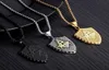 Colliers de pendentif vendant de la personnalité en acier en titane Men039S Collier maçonnique maçonnique accessoires 7498312