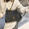 Torba duża crossbody vintage 2024 Wysokiej jakości płótno designerskie torebki pojemność łańcucha łańcucha posłańca na ramię