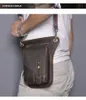 Torby w talii oryginalne skórzane małe torby krzyżowe Poród Travel Travel Fanny Pas Pack Drop noga u uda dla mężczyzn Mężczyzna 211-6