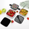 Dinnerware Watermelon Pattern Bento Box Portable Lunch Wheat Straw Storage Container Funcases Fun Cases 4Ogo Color Colour Pink