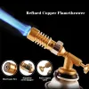 Guns Portable Gas Torch Flame Gun Blowtorch Copper Flame Butane Gasburner Lighter Heating Welding Outdoor Camping Bbq Tool Spray Gun