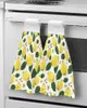 Serviette fruit jaune poire vert feuille serviettes à main maison salle de bain salle de bain suspendue