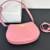 Bolsas de grife rosa Moda CE 24 Nova bolsa de luxo Tilly Bolsa de luxo para mulheres Bolsas de ombro cruzadas Bolsas de couro Tolas de transporte Pochette Pochette Cleo