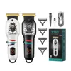 VGR V-971 Baard Trimmer Barber Clipper Draadloze professionele oplaadbare haartrimmer voor herenhaarden en kachels Accreating 240412