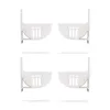 Cuisine Storage 4pcs Sacs poubelles murales Sacs de poube