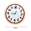 Wall Clocks Clock Analog Housewarming Cute Living Room Non Ticking Silent For Office Bathroom El Farmhouse Kitchen