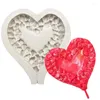 Moules de cuisson Diamond Heart Lollipop Silicone Moule fondant Chocolate Sugarcraft Cake Decoating Tools