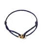 Bracelet en acier inoxydable de luxe 2 corde de coton ronde rétractable belle mode bijoux de mode populaire Gift4754713