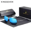 Солнцезащитные очки nxy kingseven lunettes de soleil polarises marque pour homme et femme en aluminum effet miroir uv400 2022 01216288061