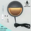 Wall Lamp 4W Outdoor Waterproof Sconce Garden Yard Decor 12V 24V Landscape Pathway Fence Steps Stairs Light