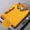 Designer Top Luxury Mens Embroidery Fashion Polo Shirt Short Sleeve Solid Color Mens Camisole Polo Shirt M-4XL