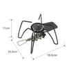 Spider Stove Matte Black Rack Shelf Windproof Cover Table Board Accessories Camping Windshield Outdoor Tools 240412