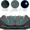 Szyjka shiatsu i masażer tylnej z kojącym ciepłem Nekteck Electric Deep Tissue Tissue 3D Masaż poduszki do nogi na ramię BO 240403