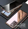 Anti Peeping Privacy 360 Case для Samsung Galaxy Note 20 Ultra Case Cover Metal Metal для Samsung S20 Ultra Phone Case9509782