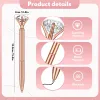 Pens 40Pcs Rose Golden Ballpoint Pens Diamond Ballpoint Pens Fancy Cute Crystal Pen Gift For Women Girls Gift