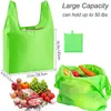 Shopping Bags Large Reusable Washable Foldable 6 Pack Grocery Heavy Duty Lightweight Folding Gift Tote