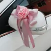 Fiori decorativi antenna anelli di bocce con auto a nastro di gioielli da sposa