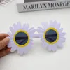 Party Decoration 1Pcs Summer Daisy Flower Glasses Adult Women Girl Sunglasses For Wedding Birthday Gathering Picnic Pograph