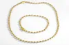Colliers pendants Chaîne en or 4 mm Round Perles Collier Choker pour femmes Perle mosaïque Baute entières Bijoux Accessoires Cadeaux Nket799639133