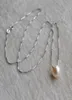 One Pearl Necklace9mm Ivory Round Freshwater Pearl 925 Sterling Silver Chain Necklace18inches9451124