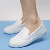 Casual Shoes Flat Soled For Women Summer Soft Small White Non Slip and Breatabla Work