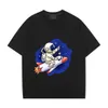 Space Astronaut Tshirt Simple Casual Mens Overized Tshirt Casual Printed Tops for Men Short Sleeve Series T Shirt 240412