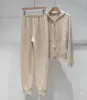 Pantaloni da due pezzi da donna L P Cashmere Cashmere Stupta Felpa con cappuccio per la felpa per calcoli