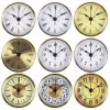 Horloges McDfl Round Horloge Insérer le mouvement de quartz numérique Arabe Mouvement Roman Antique Watch de bureau