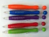 Pens Hot selling colourfull solid promotional ballpoint pen brand personal company name for hotel gift