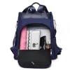 Bolsas escolares 2024 Mulheres Oxford Backpack Casual Student School School Bag Woman Viagem Mochilas Bola de ombro de moda